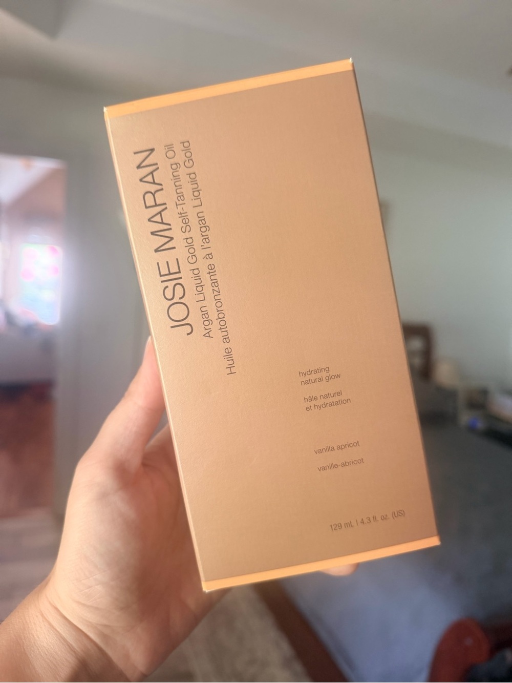 JOSIE MARAN Peachy Apricot Argan Self-Tanning Oil